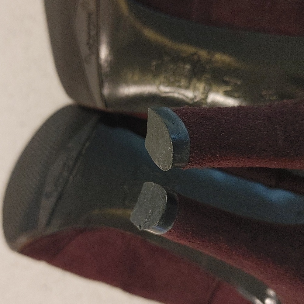 YSL Brown suede heels. Size 6.0 - Picture 5 of 10